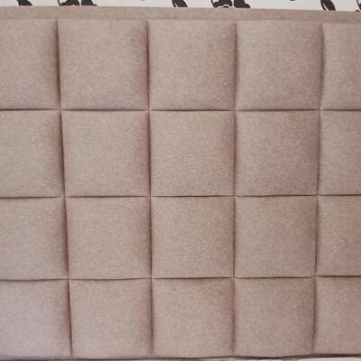 6ft high Jade headboard in ELM fabric from the Natural Sleep Co