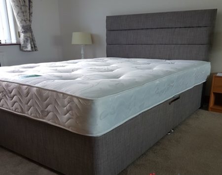 Orthopeadic Divan set with free headboard Half price deal!