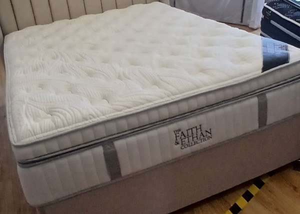 Luxury Malaga 1600 pocket sprung from Faith & Ethan