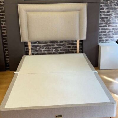 Azura 36 Inch Headboard with Matching Vintage base with Legs (Mattress not included)