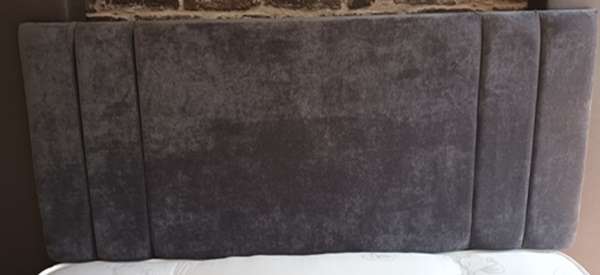 Naples Slate Grey Roxy 22 inch Headboard