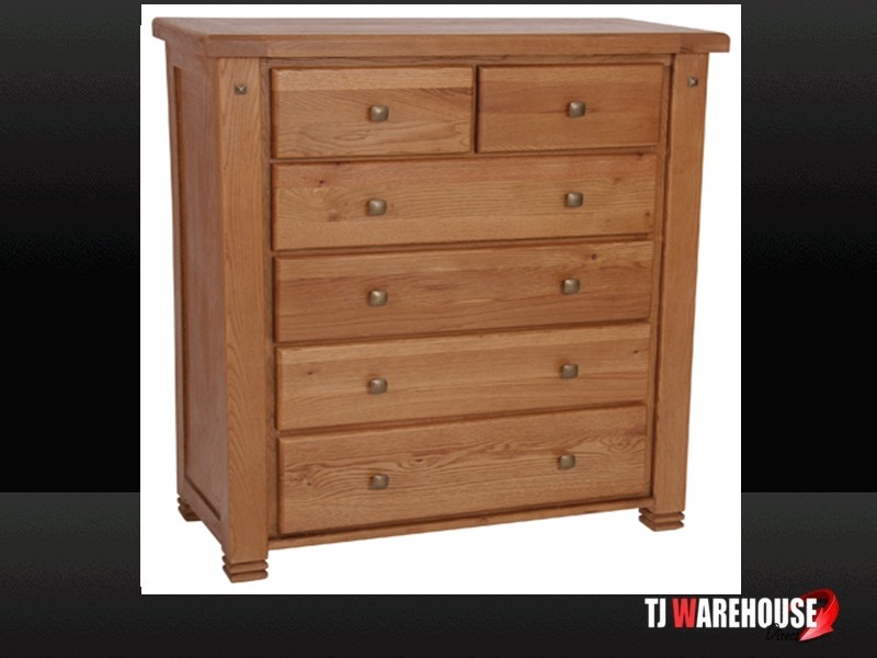 Michigan 4 2 Solid Oak Chest