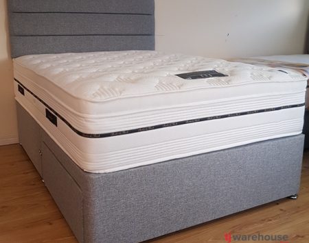 Milan Memory Gel 1500 Divan set with Free headboard and drawers!