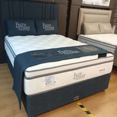 Talbot 30 inch Headboard and Matching Corgi Base (Mattress not included)