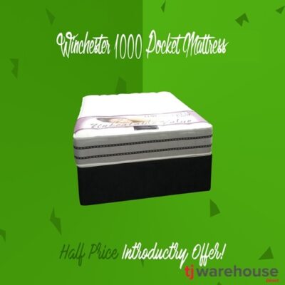 Orthopaedic 1000 pocket Divan Set - Winchester Divan