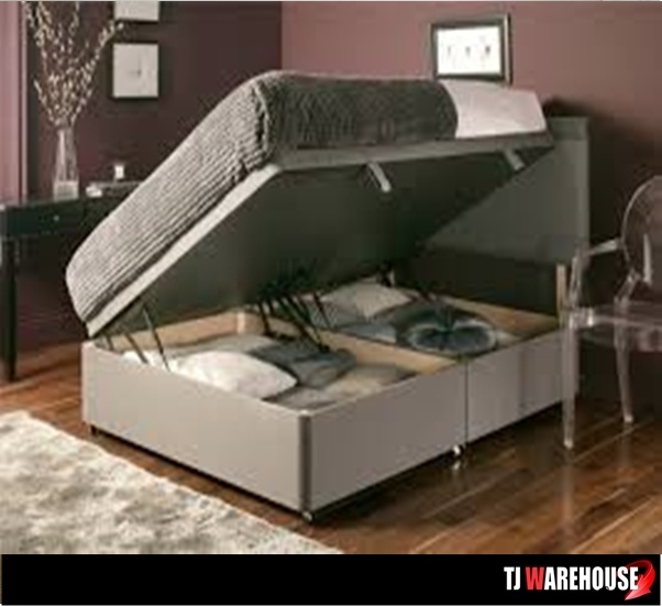 dura ottoman divan base with free mattress and headboard TJ Warehouse