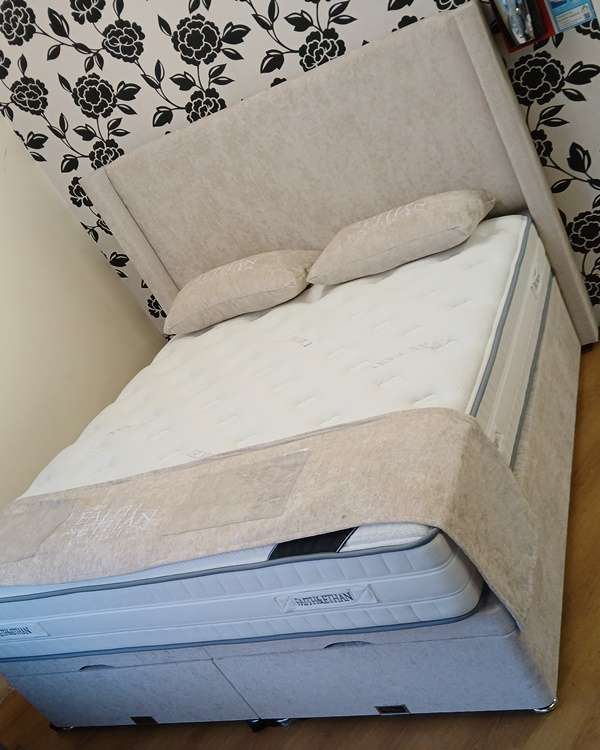 Faith & Ethan front opening Pluto ottoman (Mattress not included)