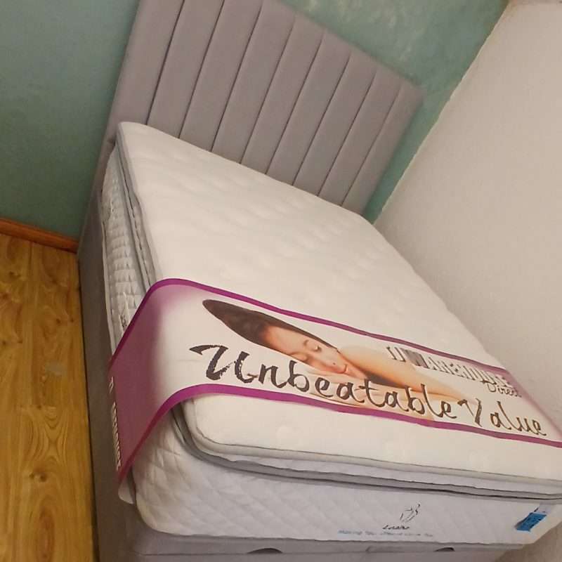 The Sapphire ottoman (Mattress not Included)